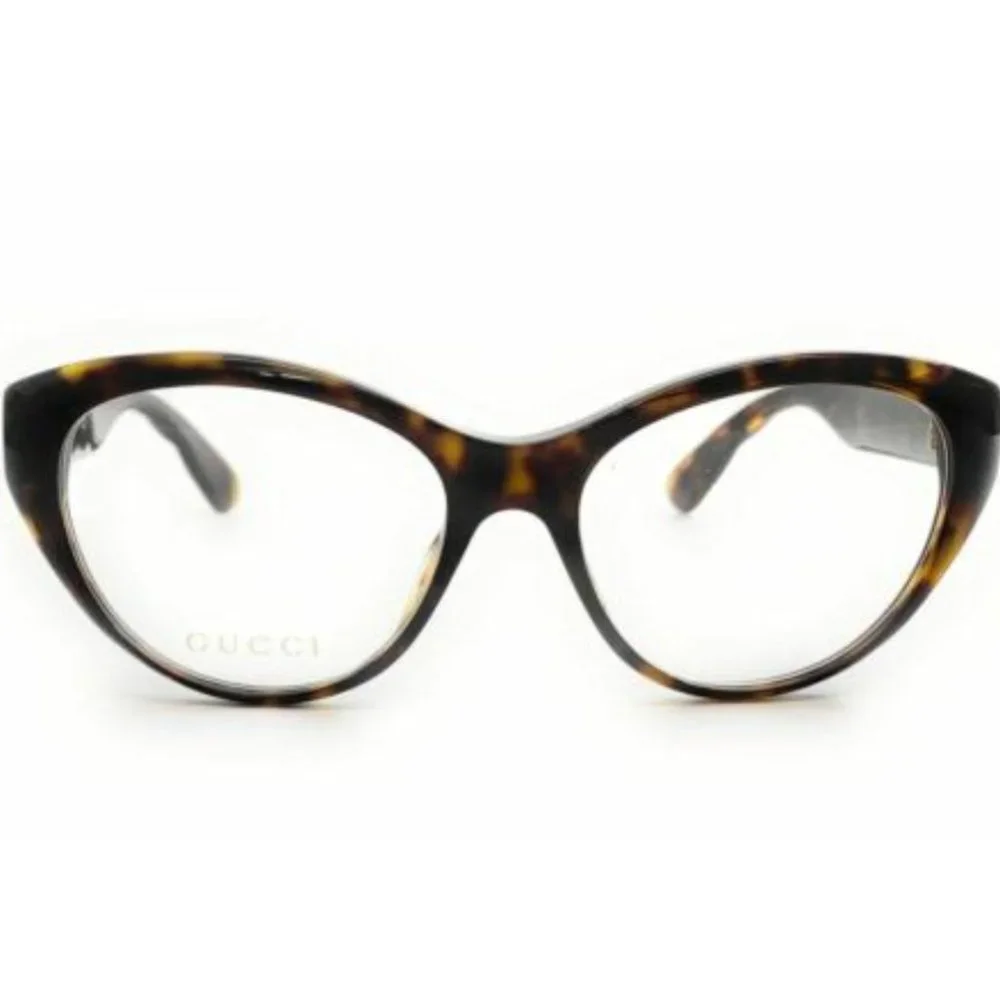 Gucci Women's Havana Cat Eye Eyeglasses! - Picture 2 of 3